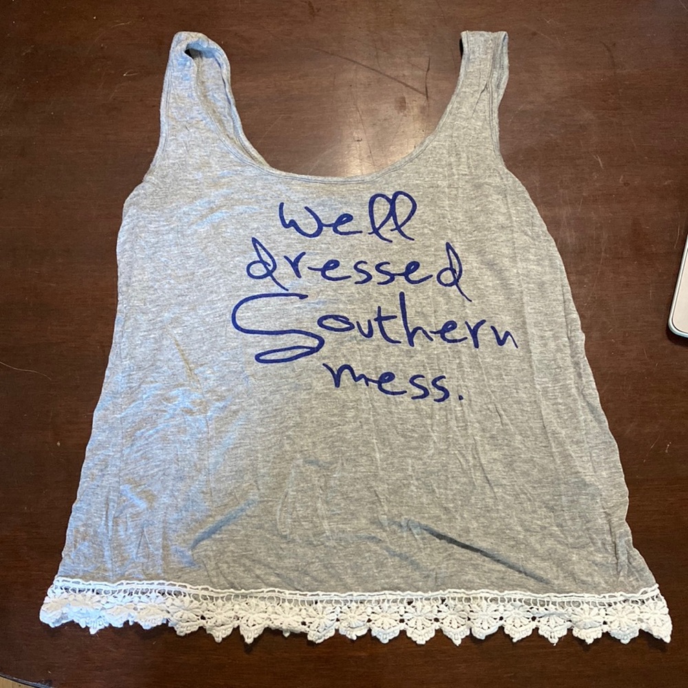 Papermoon Well Dressed Southern Mess Tank Top
